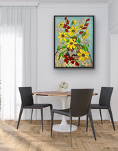 Load image into Gallery viewer, Sunflowers and Gladioli