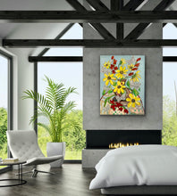 Load image into Gallery viewer, Sunflowers and Gladioli