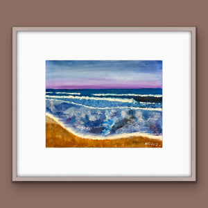 Winter Beach (Purple Haze)