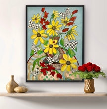 Load image into Gallery viewer, Sunflowers and Gladioli